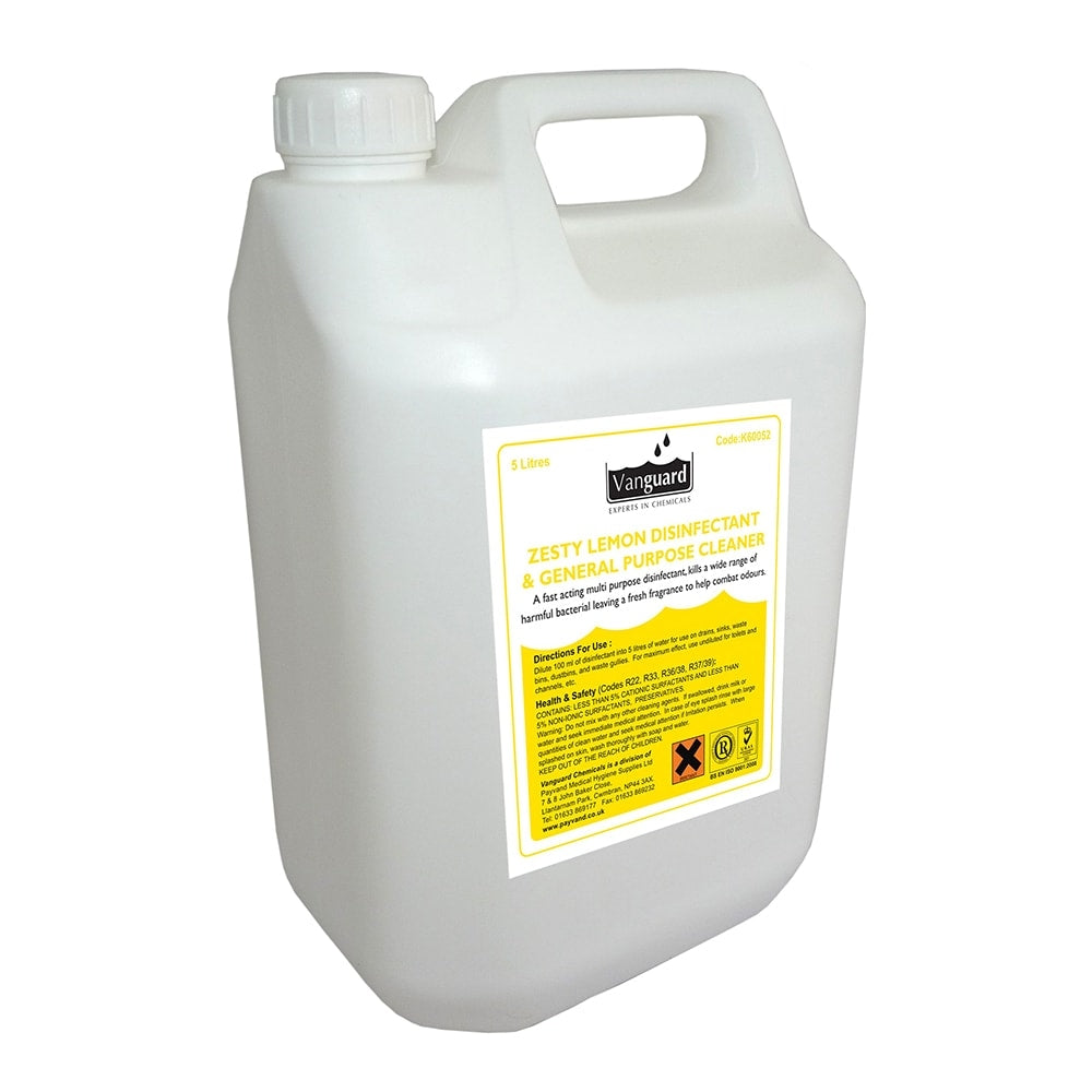 Disinfectant - Lemon Scented - 5ltr