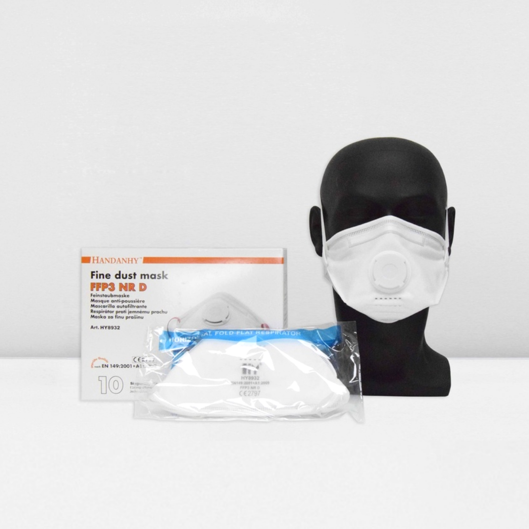 FFP3 Valved Face Mask  (10 masks)