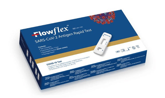 Flowflex™ Antigen Rapid Test Lateral Flow Self Test Kit SARS‐CoV‐2 ...