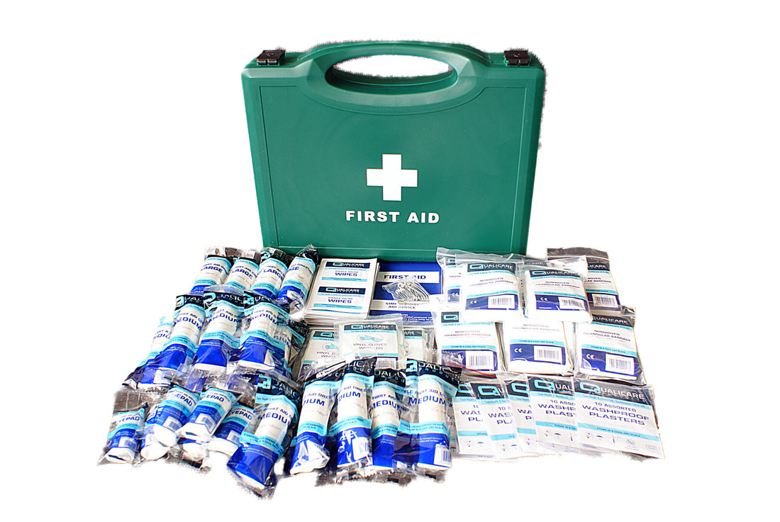 HSE FIRST AID KIT 1-50 PERSONS – Solar Medical & Chemical