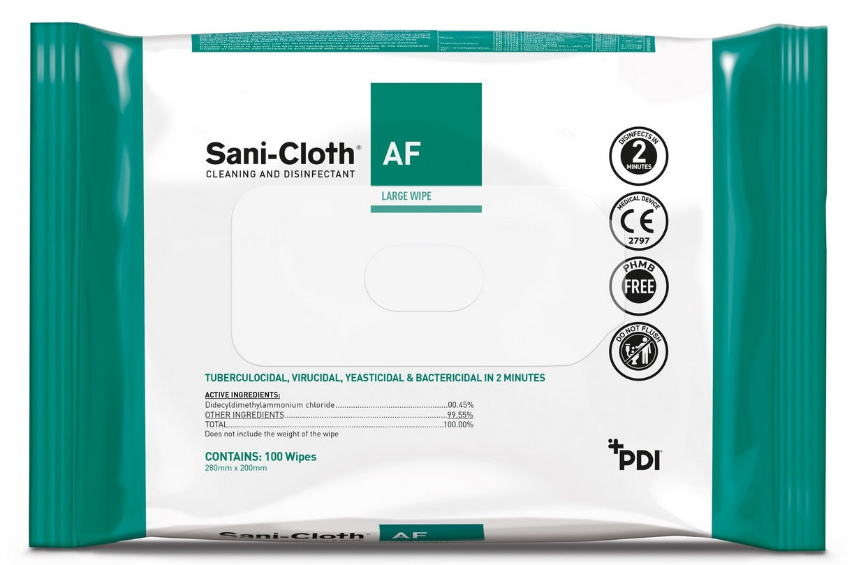 Sani-Cloth® CLEANING & DISINFECTING WIPES (100)
